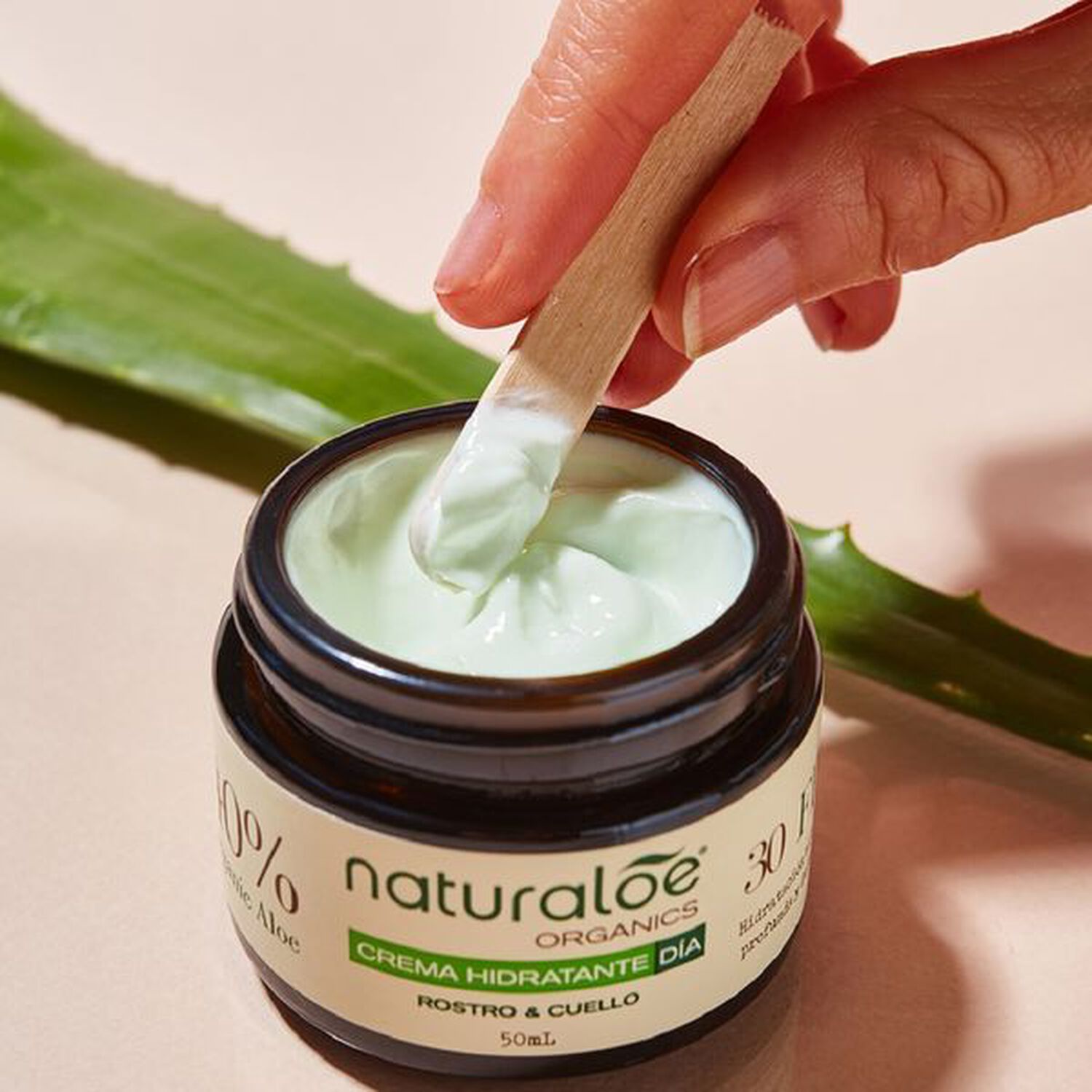 Crema Hidratante D&iacute;a Naturaloe 50ml image number 2.0