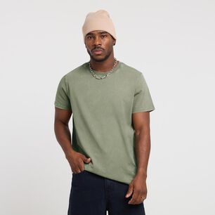 Polera Lisa Slim Manga Corta Cuello Redondo Hombre Rolly Go