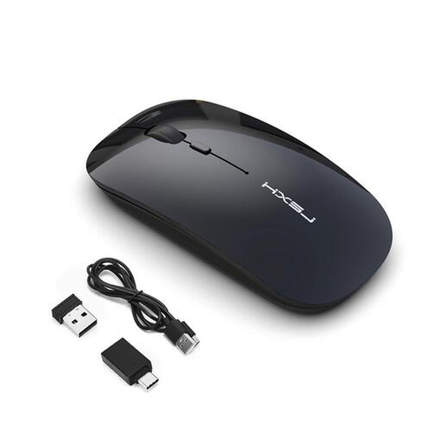 Mouse Raton Recargable Usb Silencioso Dpi Inal&aacute;mbrico 2,4ghz Y Optico Pc Notebook Bt Ergon&oacute;mico) image number 2.0