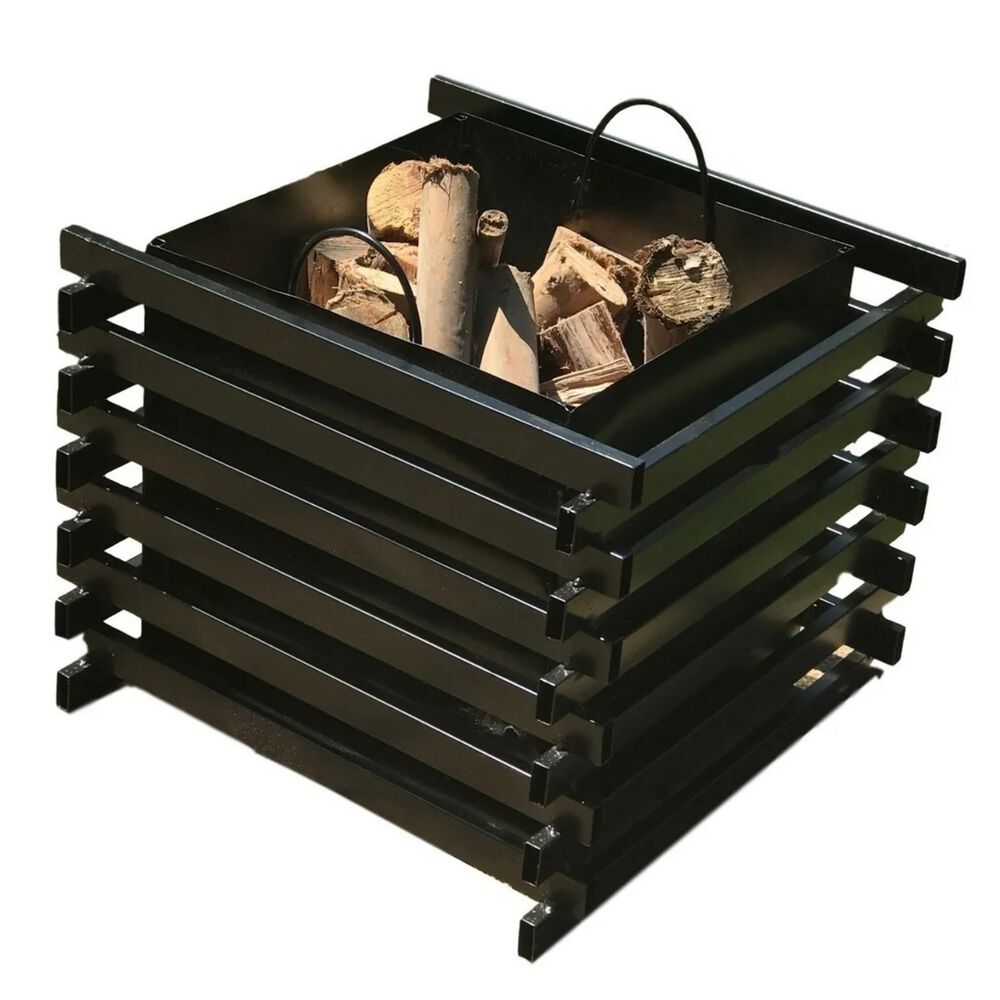 Fogón Brasero Fierro Terraza 53x53x45 Cm image number 0.0