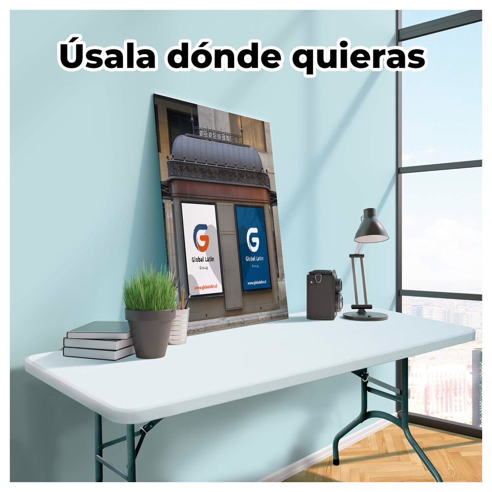 Mesa Plegable Portátil Para Interior Y Exterior 180x74x74 image number 2.0