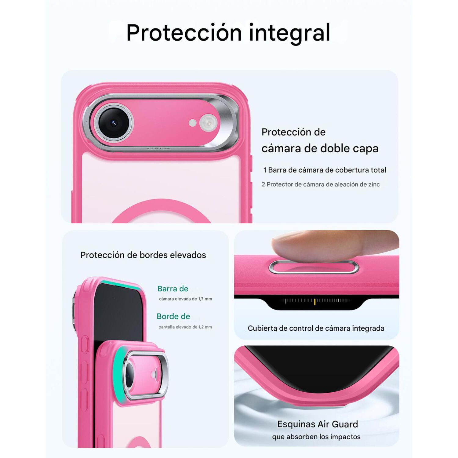 Para Iphone 17 Air - Carcasa Magsafe Con Soporte image number 3.0
