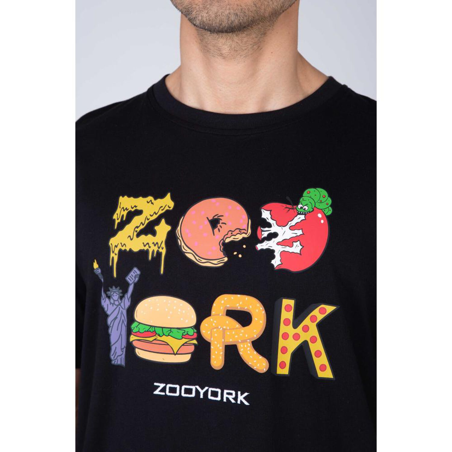 Polera Manga Corta Cuello Redondo Hombre Zoo York image number 4.0