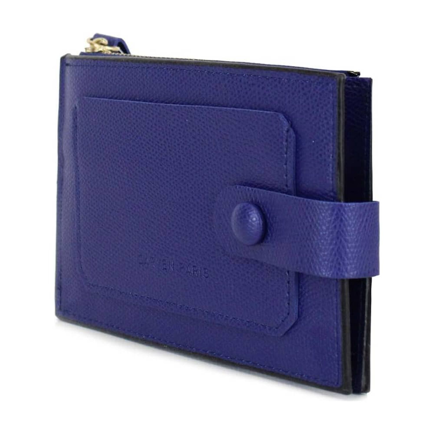 Billetera De Mujer Eva Azul Carven image number 1.0