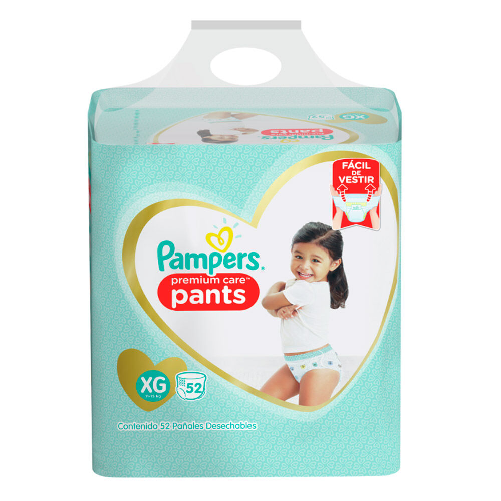 Pañales Desechables Pampers Pants Premium Care Xg 52 Uds. image number 0.0