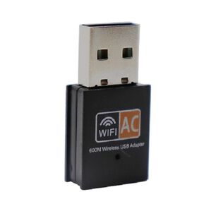 Adaptador Antena Wifi 600 Mbs 5g Modem Para Pc O Notebook Tarjeta De Red Inalambrico Usb