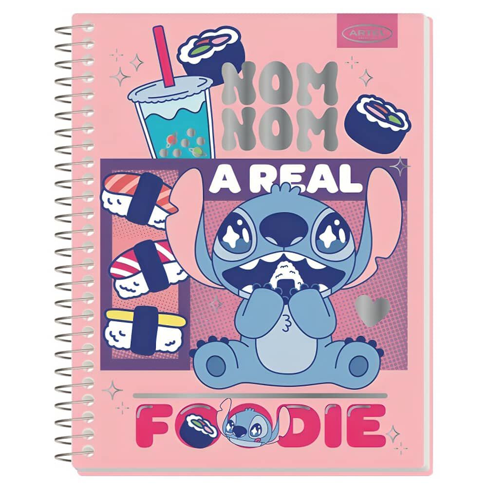 Pack 4pcs Cuadernos Especial 150hj Stitch Foodie image number 3.0