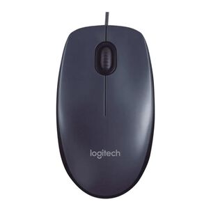 Mouse Alambrico Usb 3 Botones Negro M90 Logitech