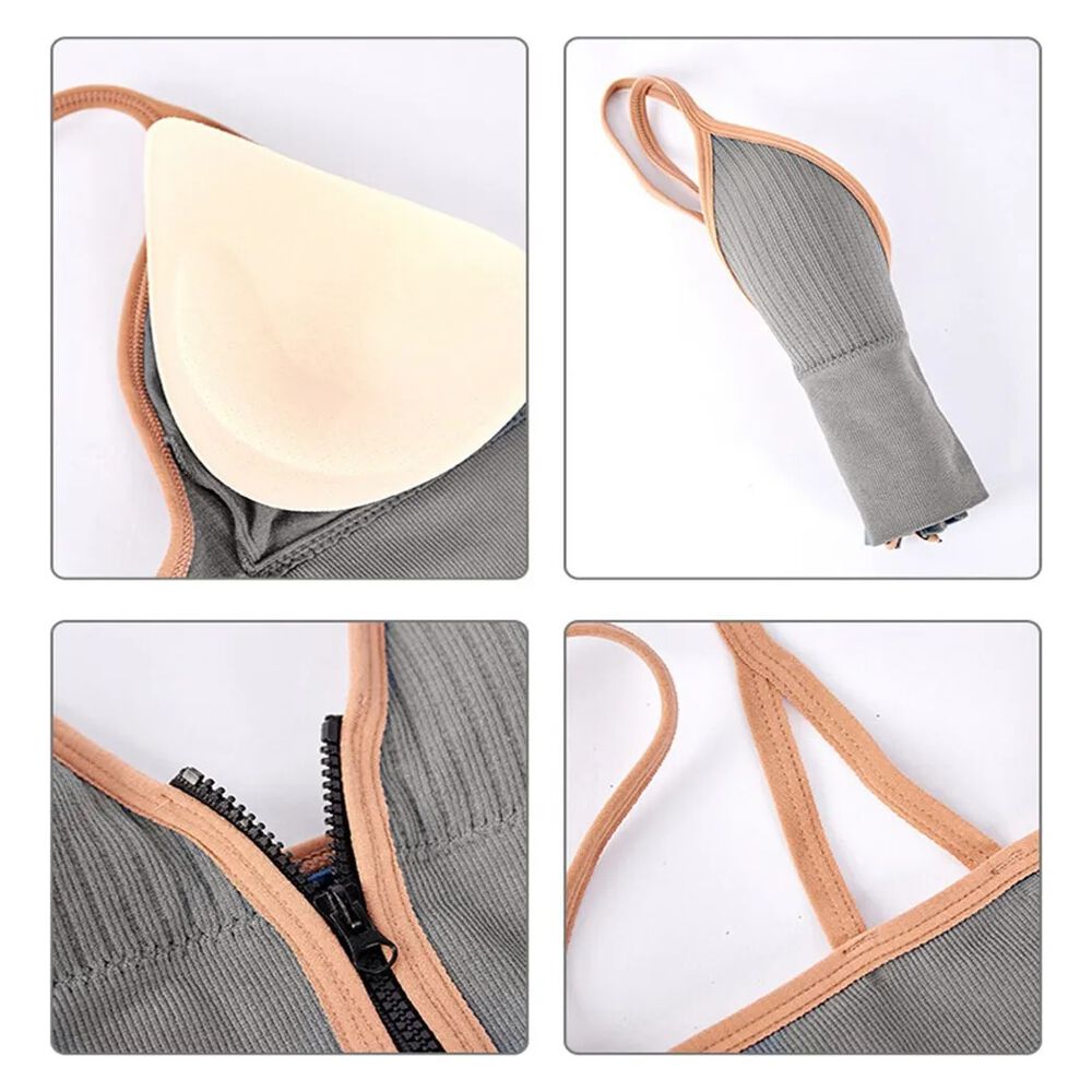Top Sujetador Para Mujeres Con Cierre Suave image number 1.0