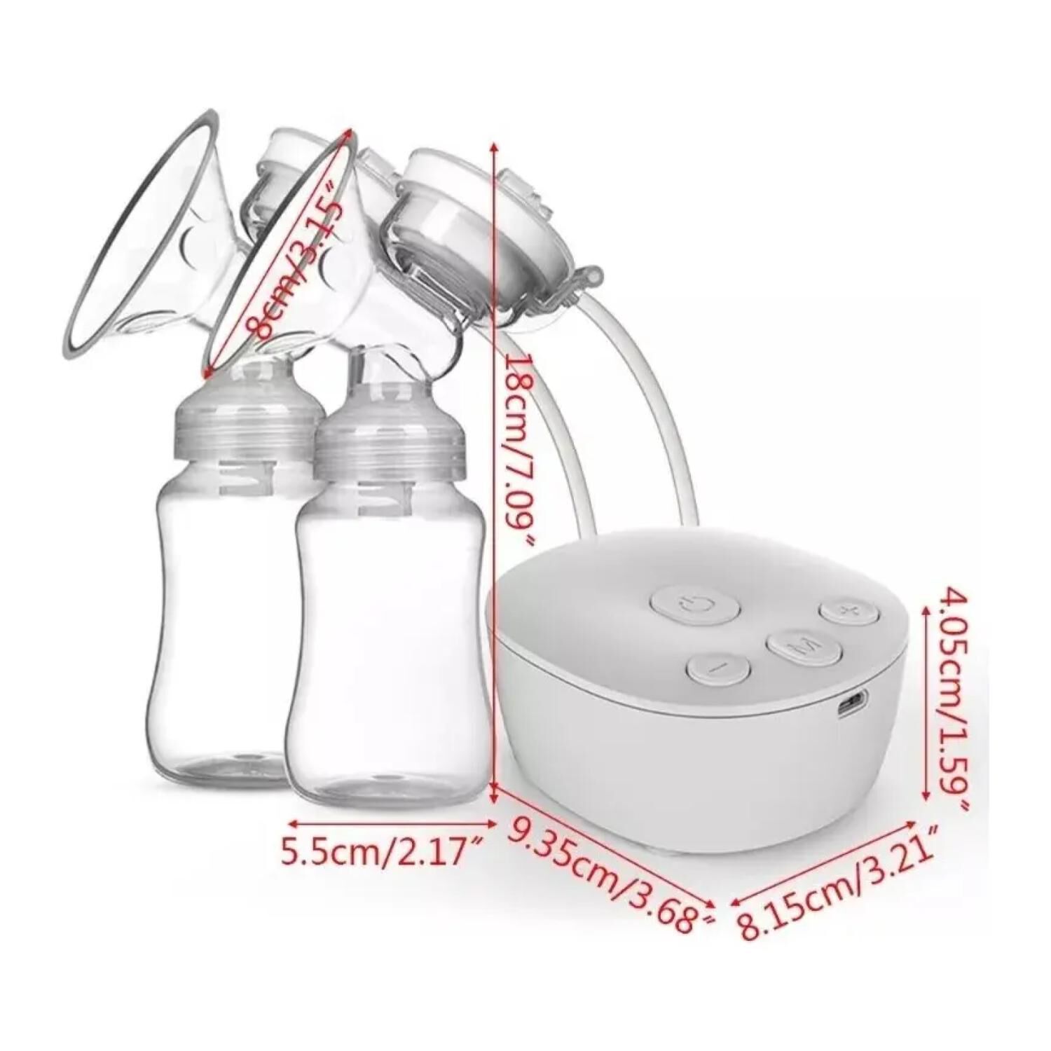 Extractor De Leche Materna Electrico Doble Succion Infantil image number 1.0