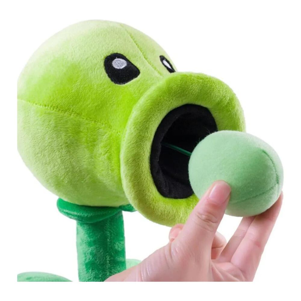 Juguete Peluche Planta Verde 25cm Plantas Vs Zombies Infantil image number 3.0