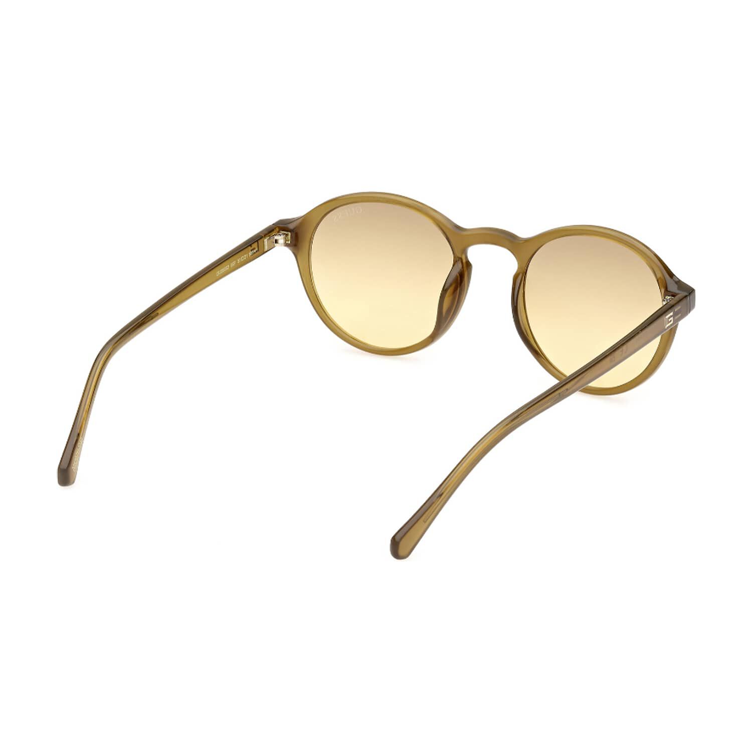 Lentes De Sol Verde Oscuro Transparente Degrad&eacute; Guess image number 5.0