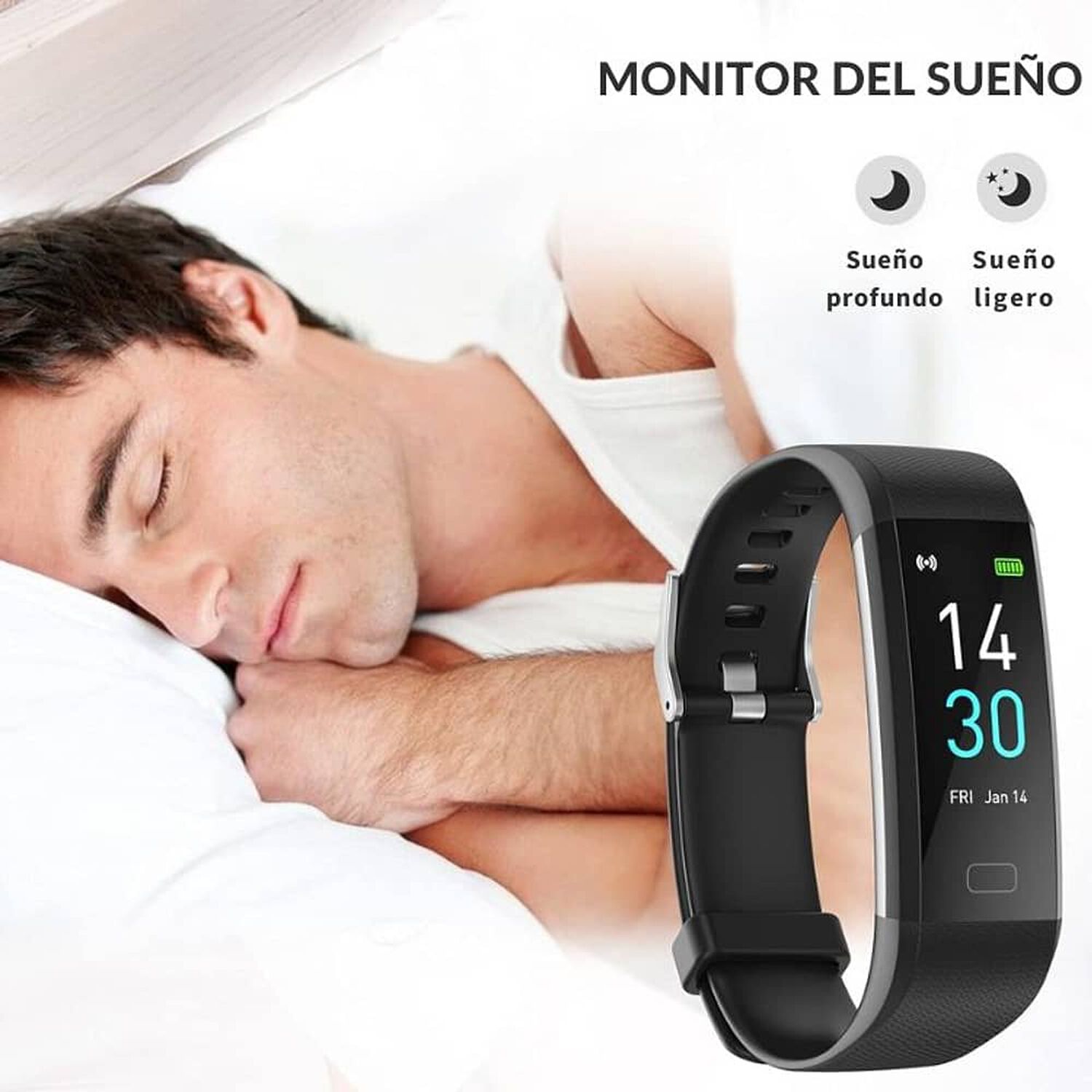 Smartband S5 Bluetooth Monitor De Sue&ntilde;o Y Deportes image number 6.0