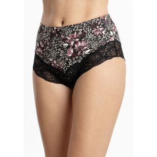 Pack 2 Pantaletas Tiro Alto Algod&oacute;n Mujer Kayser P2145053-neg9