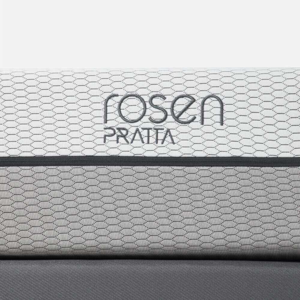 Cama Europea Rosen Pratta / 2 Plazas / Base Dividida + Set De Maderas Ferrara image number 7.0