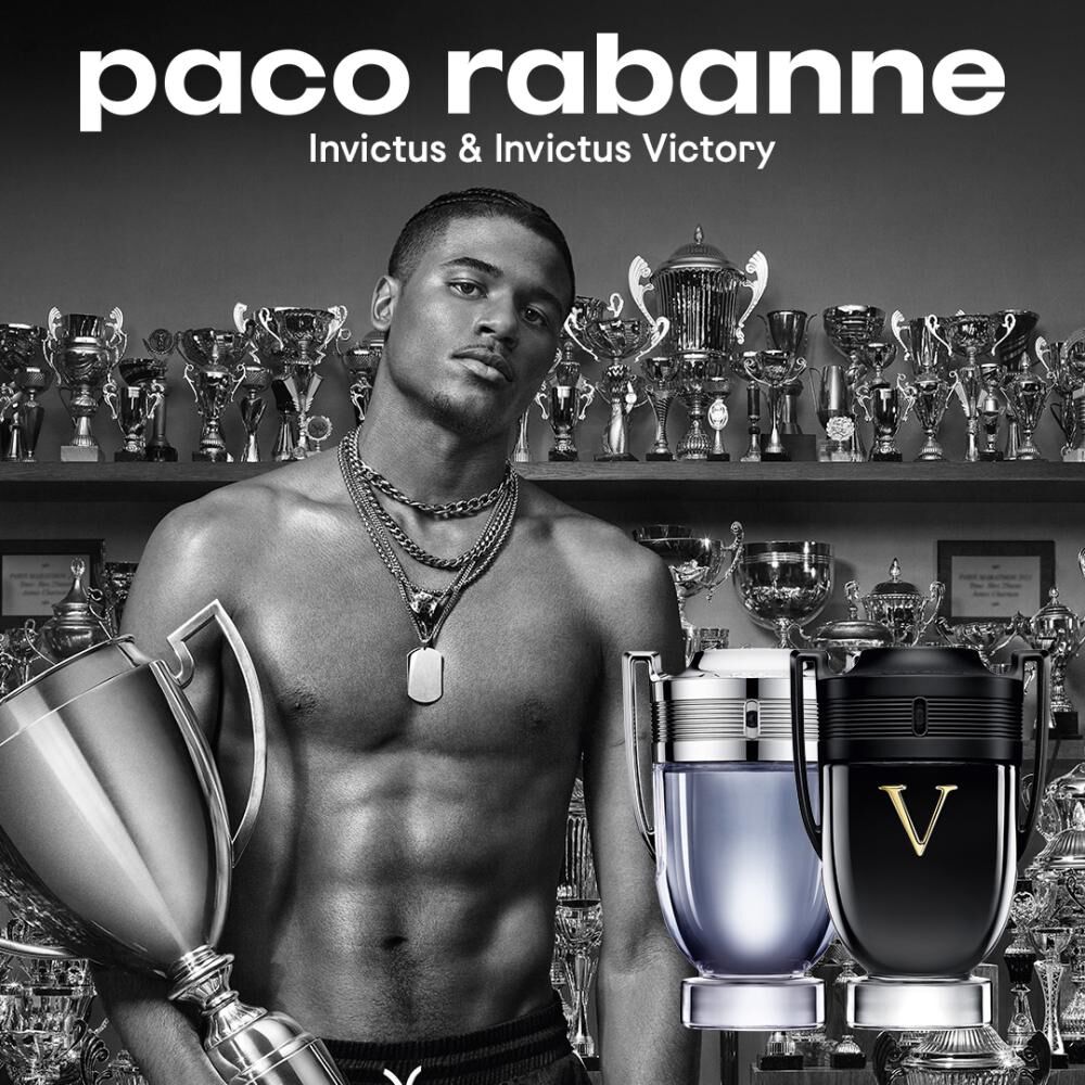 Set De Perfumería Hombre Invictus Paco Rabanne / 50 Ml / Edt + Shower Gel 100 Ml + Megaspritzer 10 Ml image number 7.0