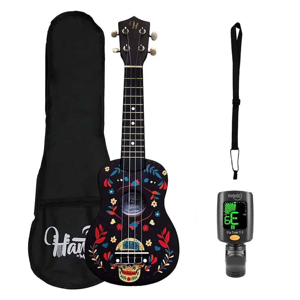 Pack Ukelele Soprano Hana Ukatr+funda+afinador+strap Allegro image number 0.0