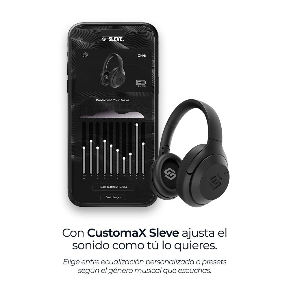 Audifonos Inalambricos Bluetooth Sleve One 2gen image number 1.0