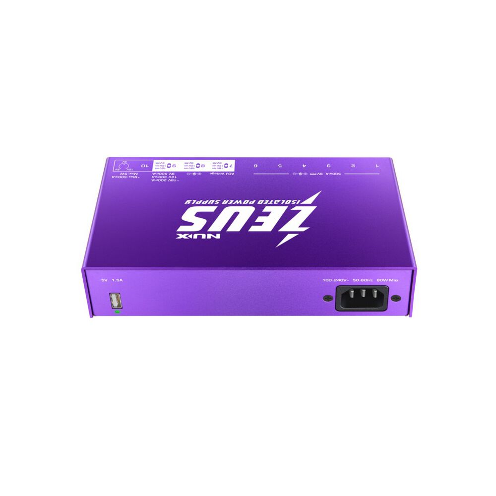 Fuente De Alimentación Para Pedales Zeus Nip-z10 Nux image number 2.0