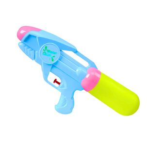 Pistola De Agua 35 Cm Juguetes De Verano Azul Amarillo