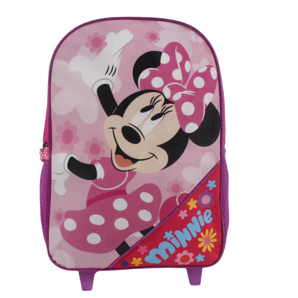 Mochila Infantil Con Ruedas 15 Minnie 2 Dise&ntilde;os image number 0.0