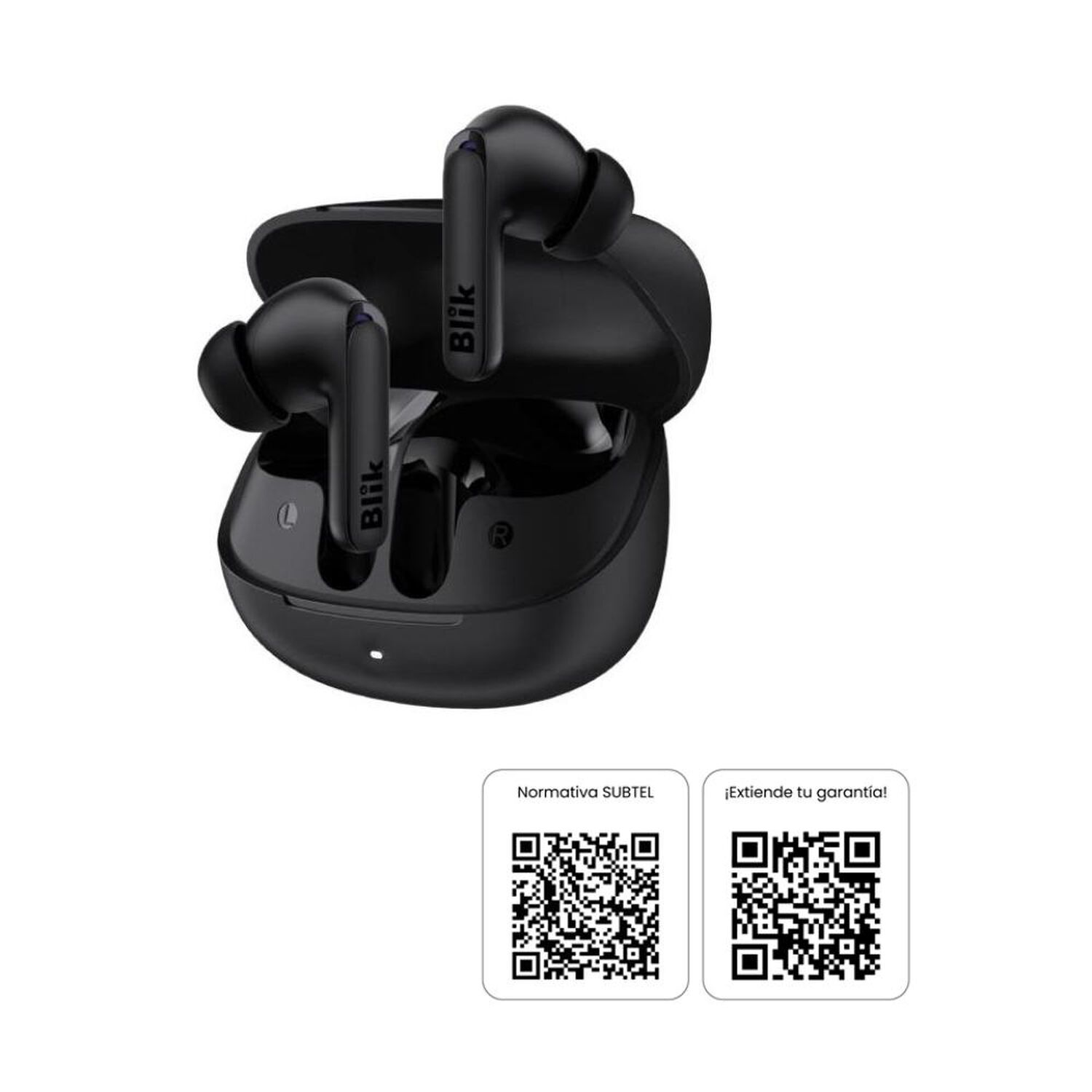 Aud&iacute;fonos Bluetooth Blik Air1000 Negro image number 10.0