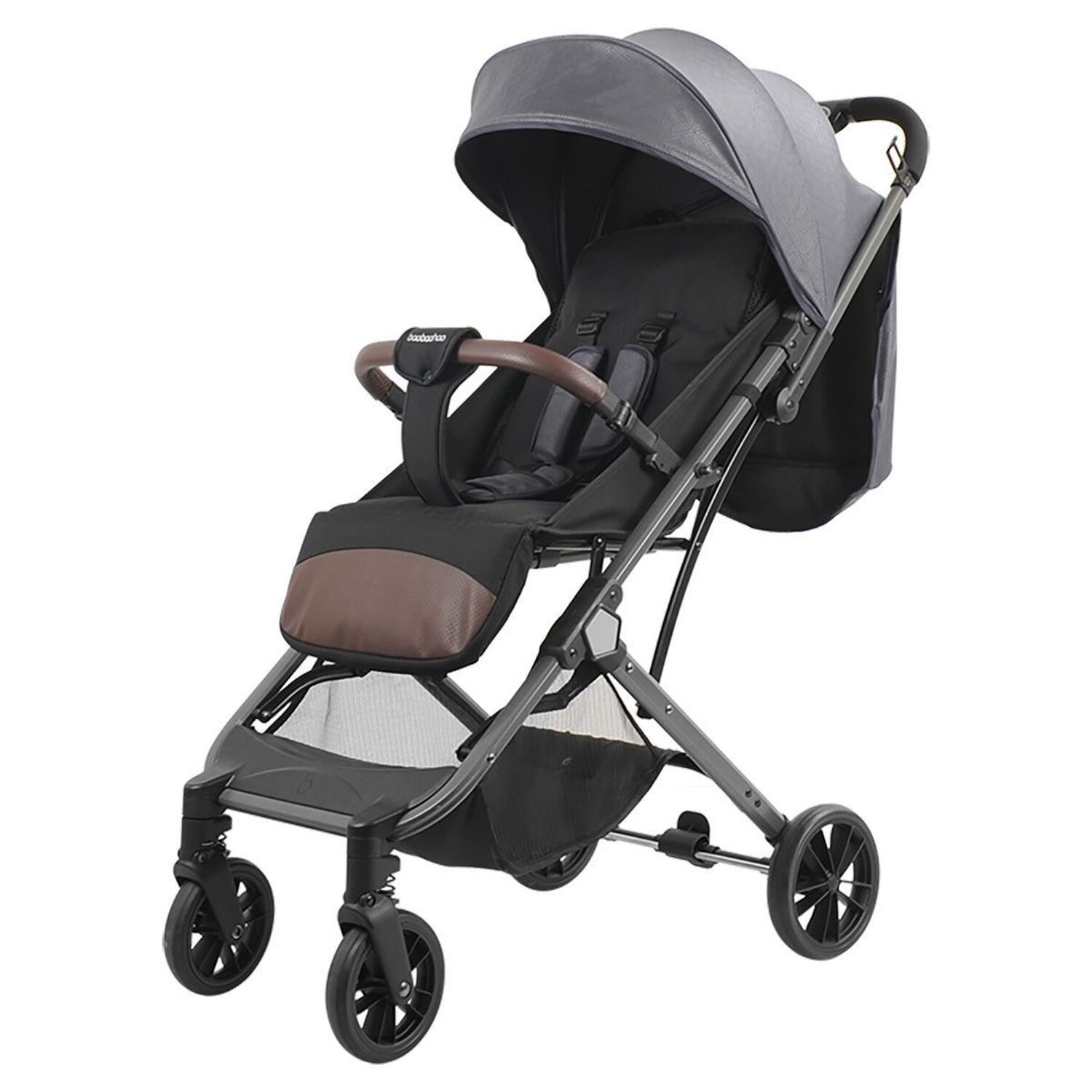 Coche De Paseo Tipo Maleta 0-3 A&ntilde;os Milan Gris By Lubabycas image number 8.0