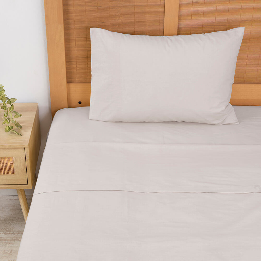 Sabana 180 Hilos Lisos 1p Gris image number 0.0