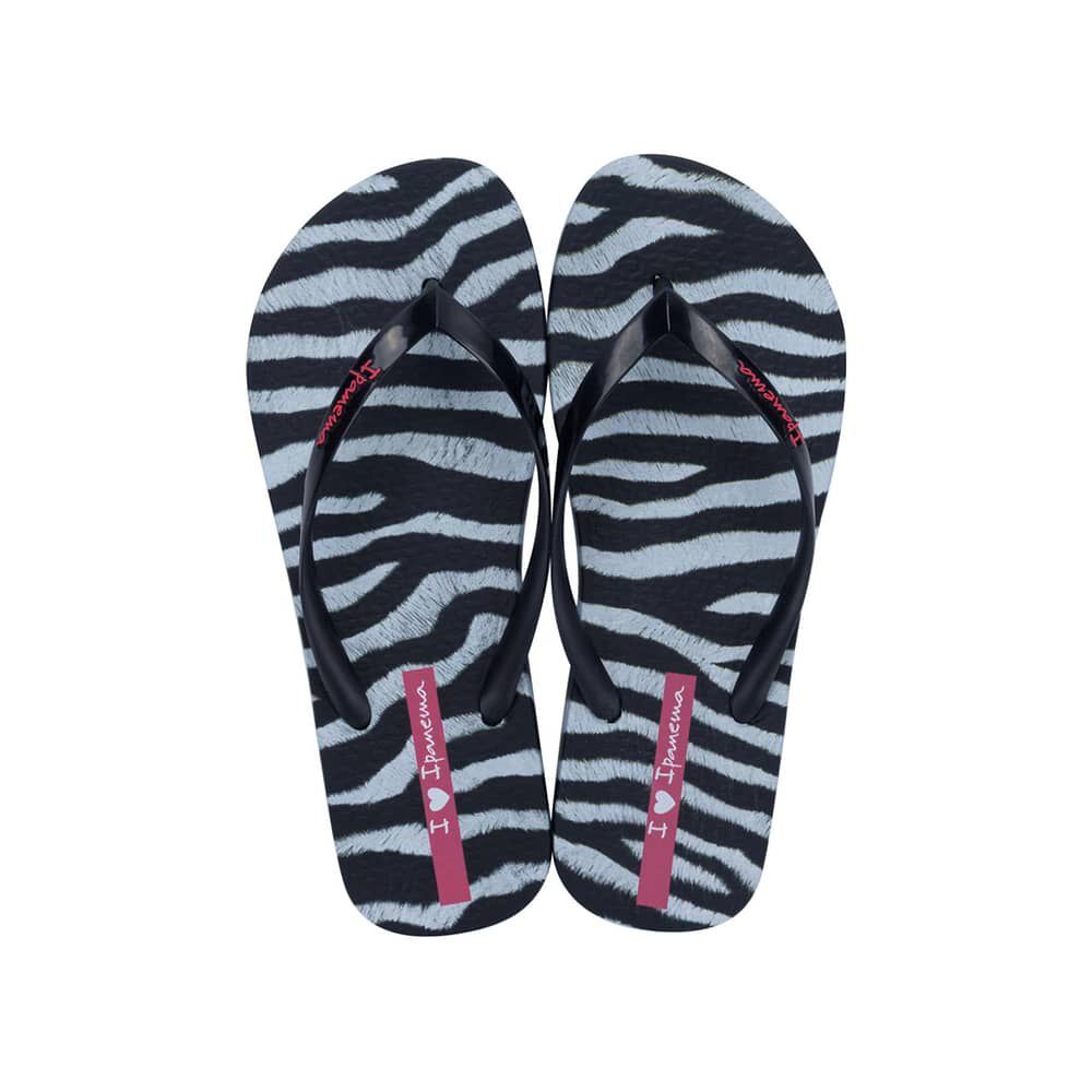 Sandalia Mujer Rosa/negro Trendy Print Ipanema image number 0.0