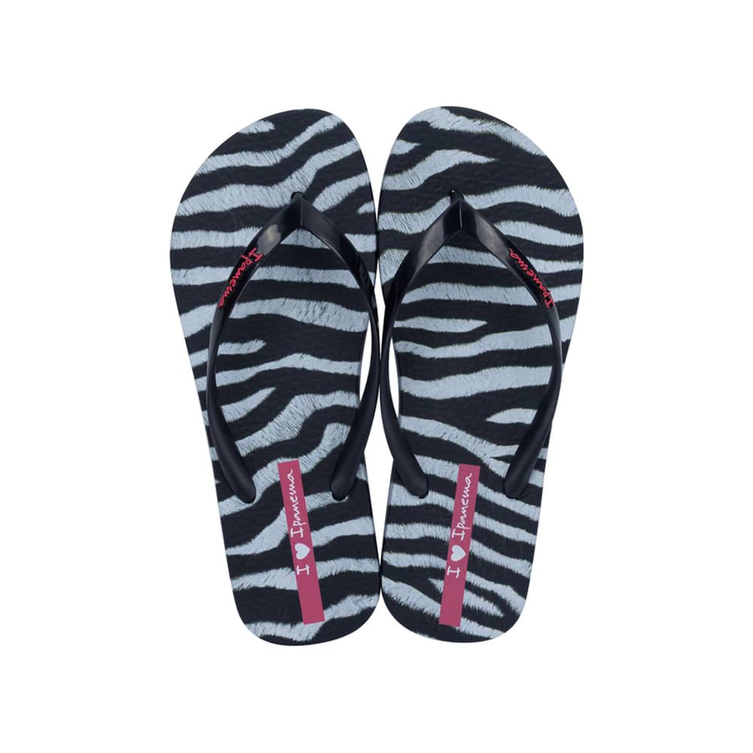 Sandalia Mujer Rosa/negro Trendy Print Ipanema image number 0.0