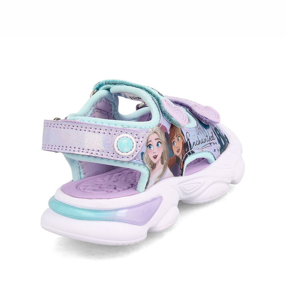 Sandalia Niña Bubblegummers Frozen 3 Lila-aqua image number 3.0