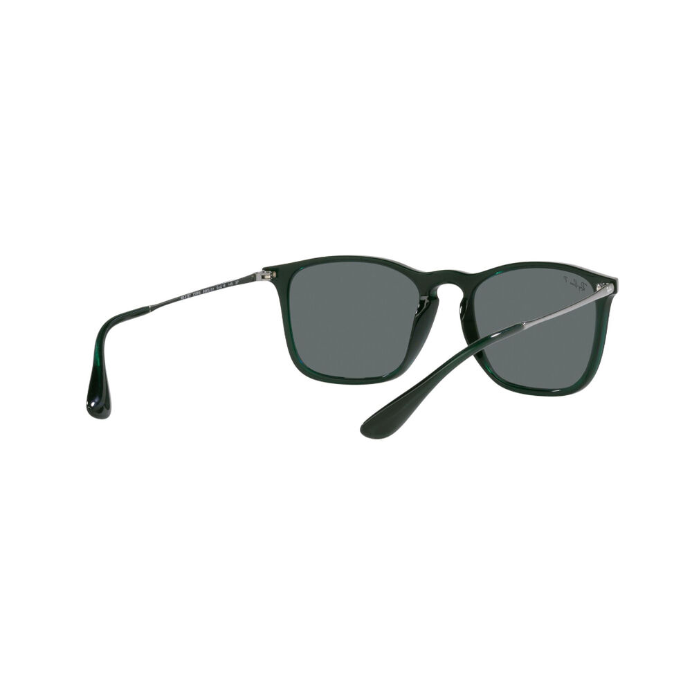 Lentes De Sol Chris Verde Traslúcido Polarizados Ray-ban image number 7.0