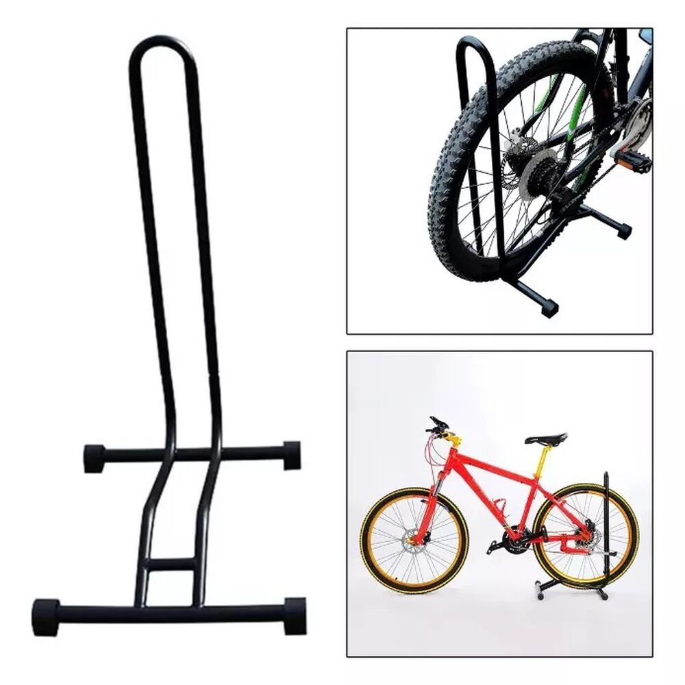Soporte De Estacionamiento Para Bicicleta Horizontal En Piso image number 1.0