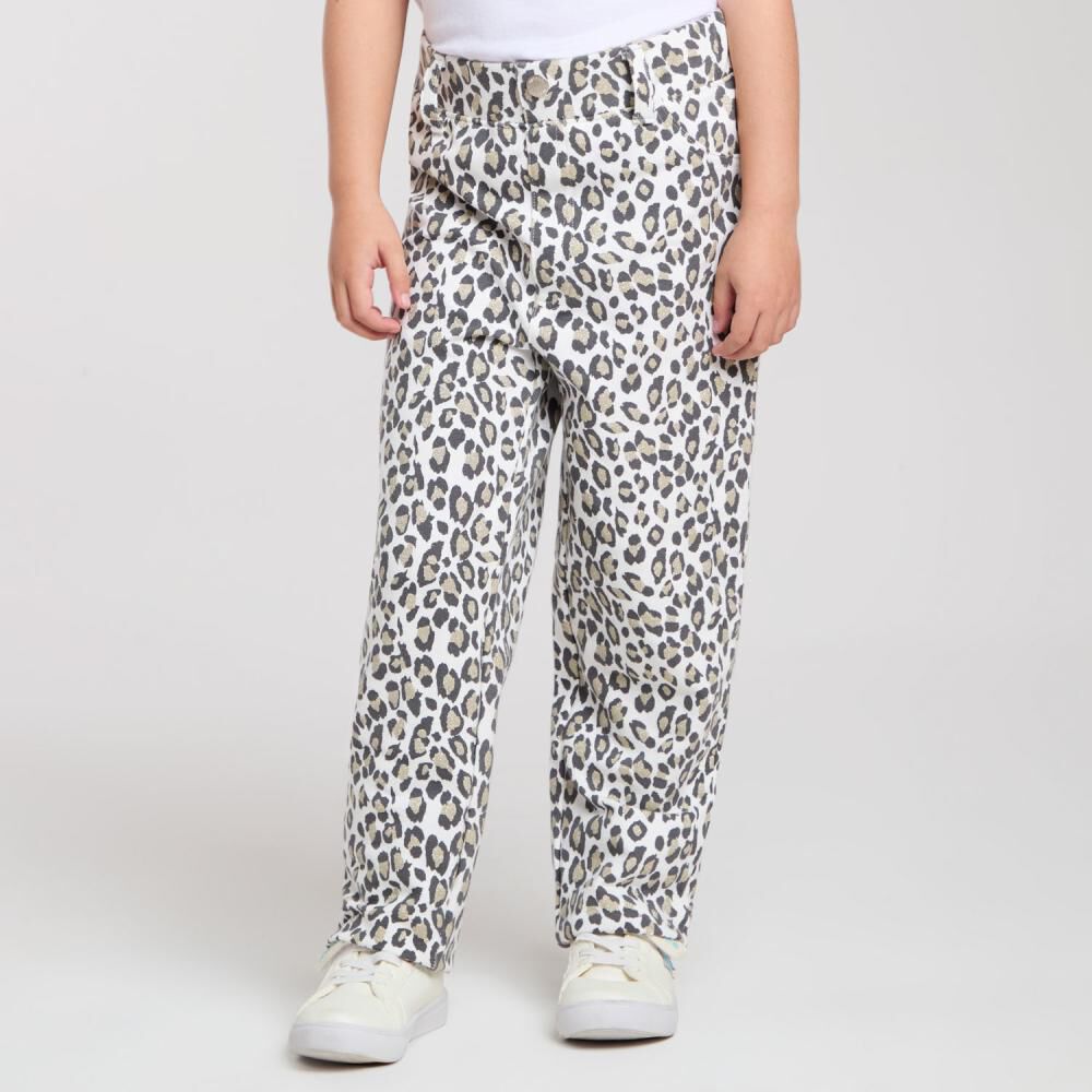Pantalón Estampado Niña Topsis image number 2.0