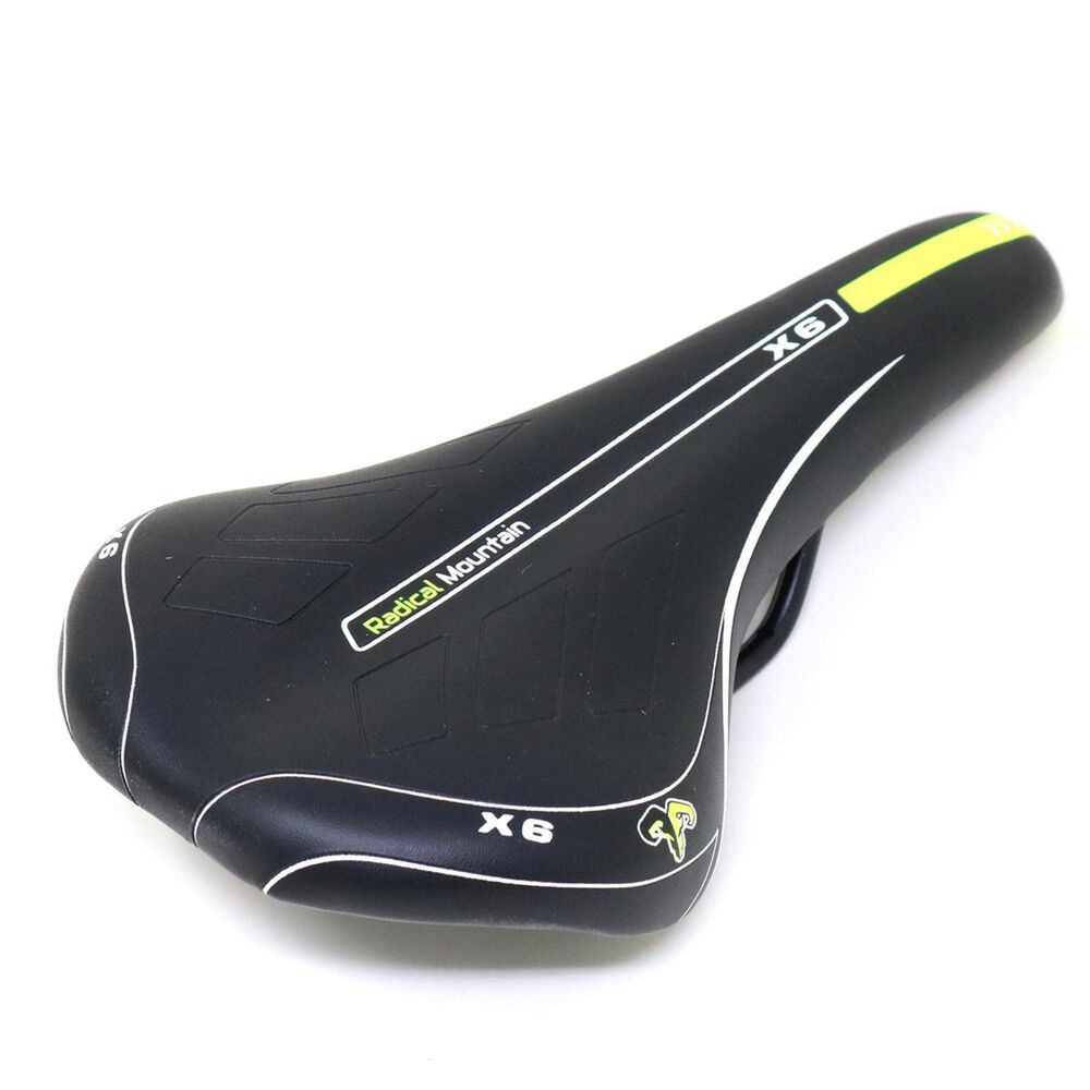 Asiento Mtb Negro/amarillo Radical Mountain image number 1.0