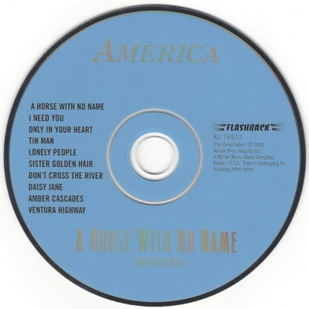 America - A Horse With No Name Other Hits | Cd image number 2.0