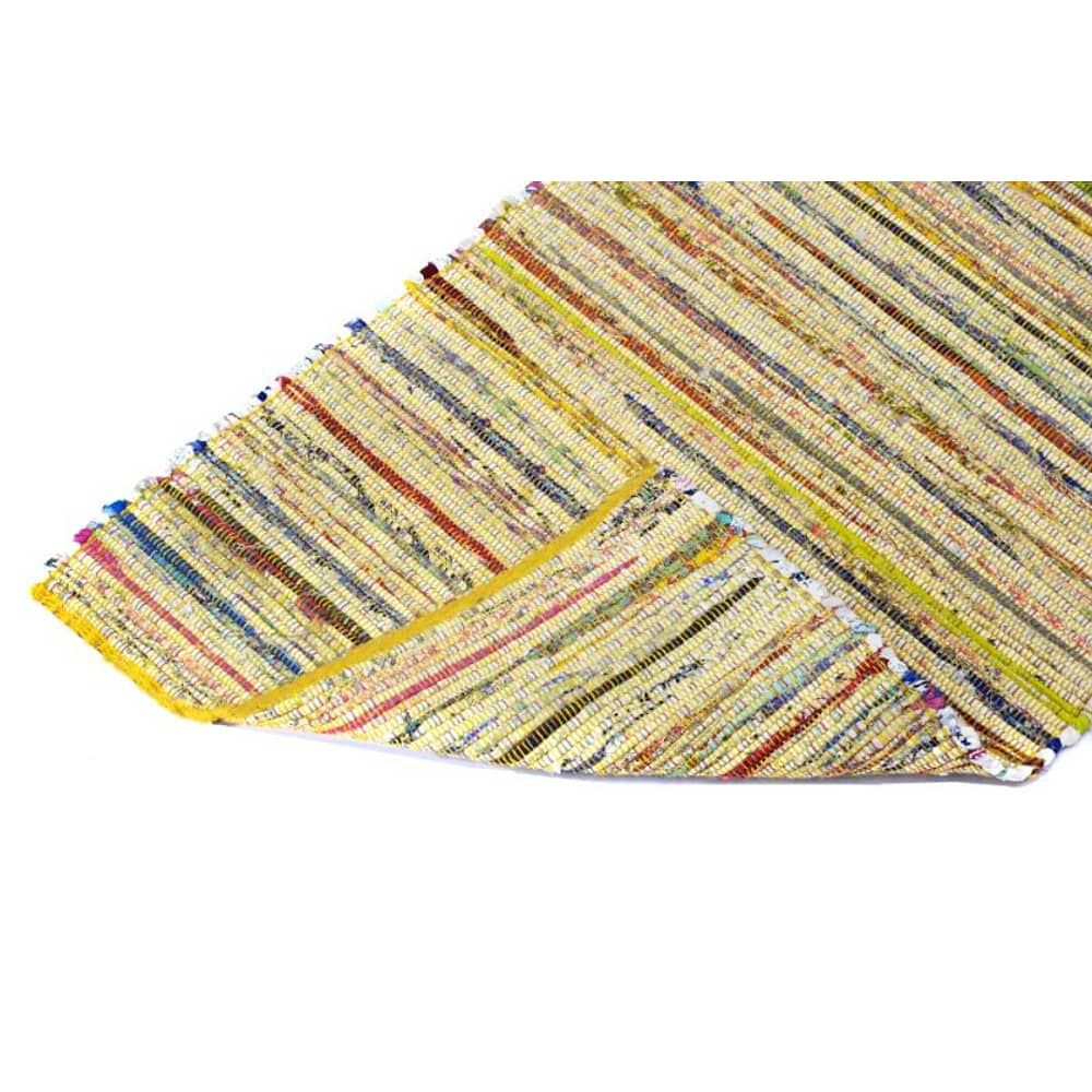 Alfombra Chindi Peque&ntilde;a Amarillo image number 1.0