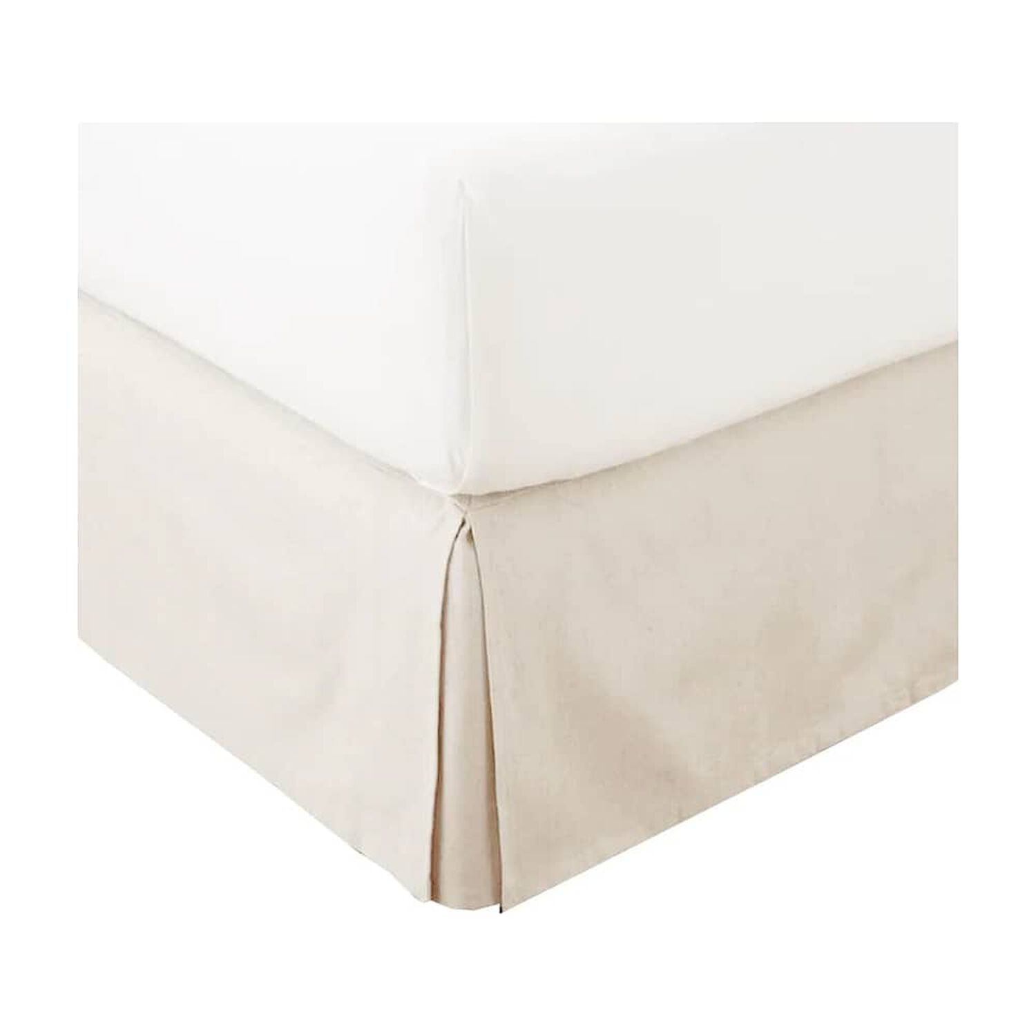 Faldon Cama King 132 Hilos Color Ivory image number 0.0