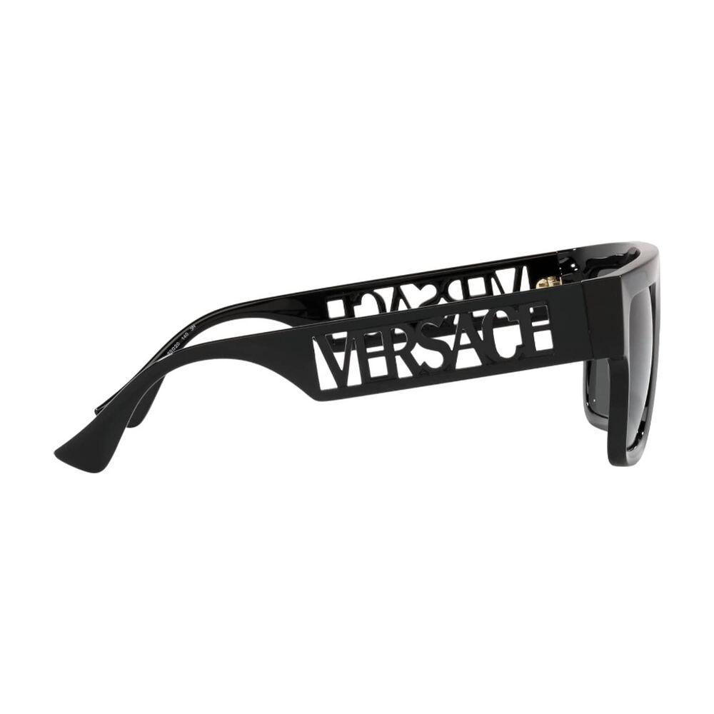 Lentes De Sol 90s Vintage Logo Negro Versace image number 9.0