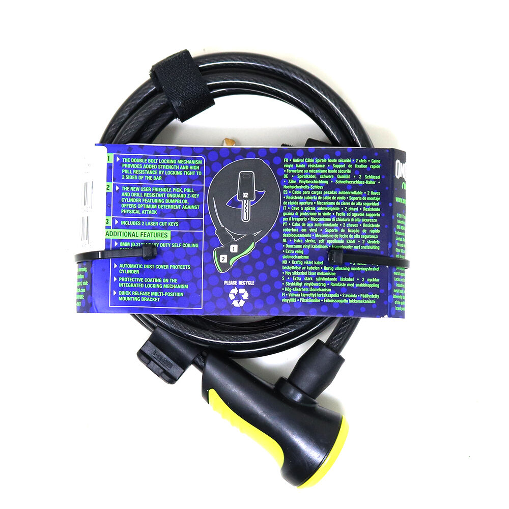 Candado Onguard Llave Espiral Ns Coil 180cmx8mm image number 5.0