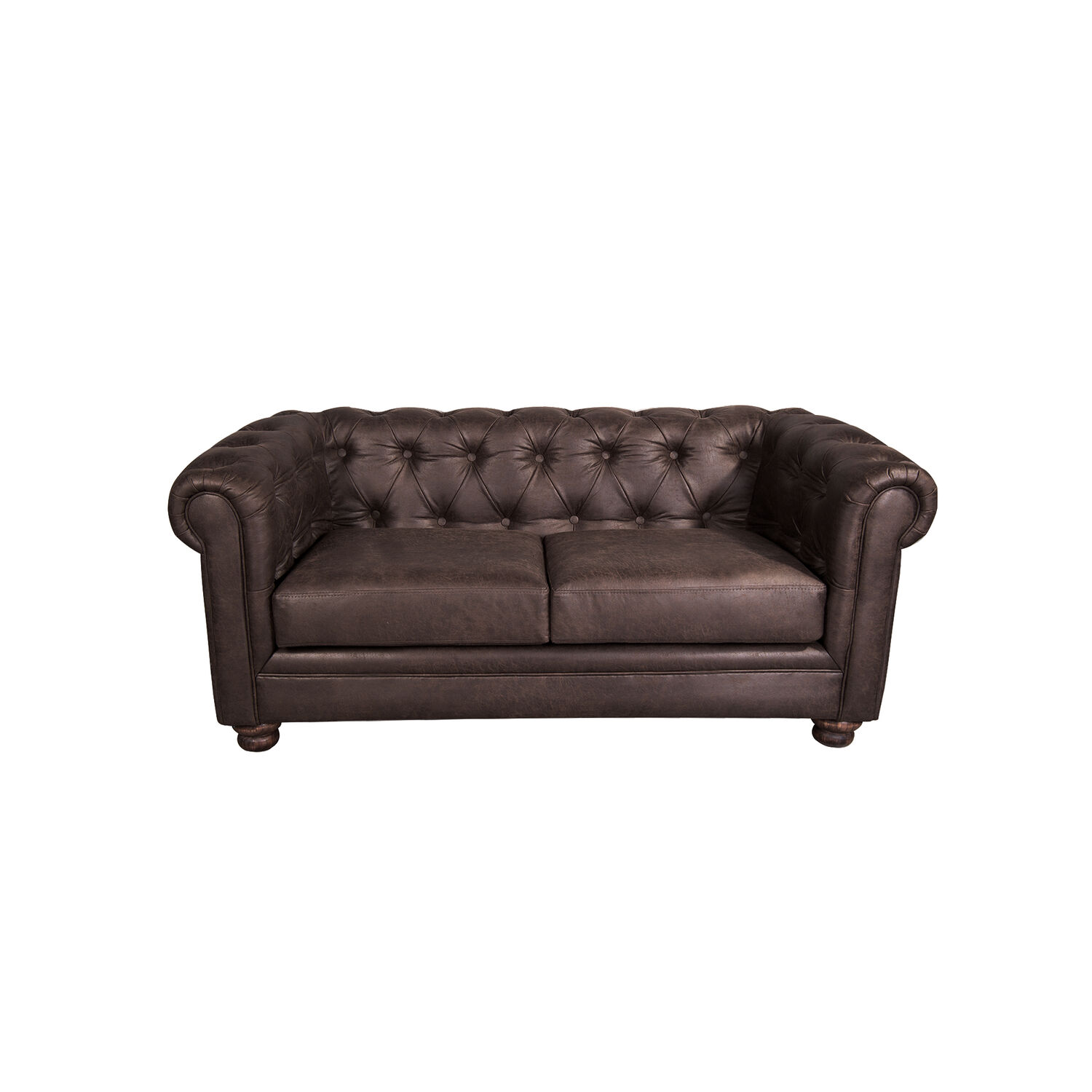 Sofa Florencia 2c Cuero Colorado Marron image number 0.0