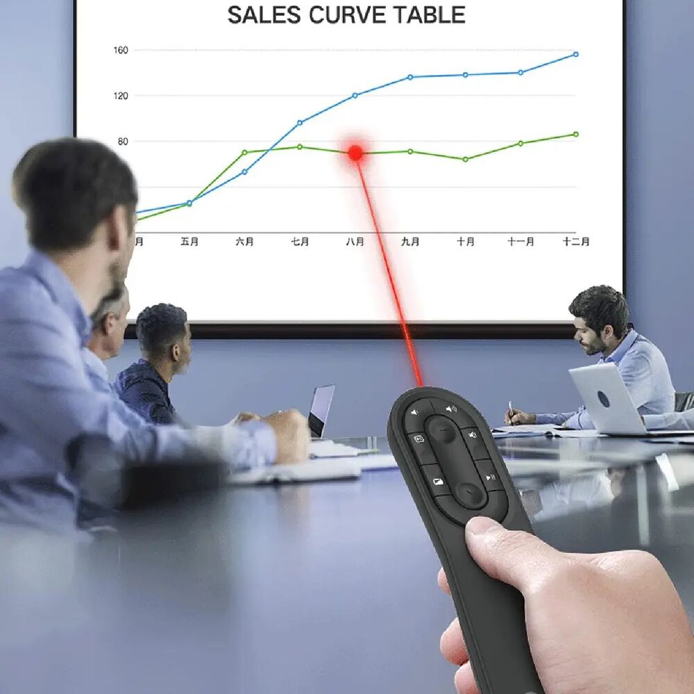 Presentador Puntero Laser Diapositivas Powerpoint Ppt Lenovo Negro image number 6.0