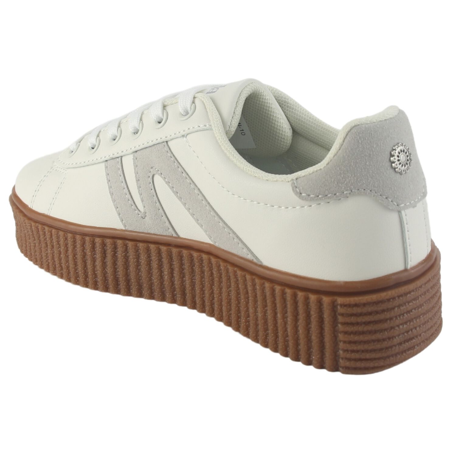 Zapatilla Chalada Mujer Flumi-10 Beige Urbano image number 3.0