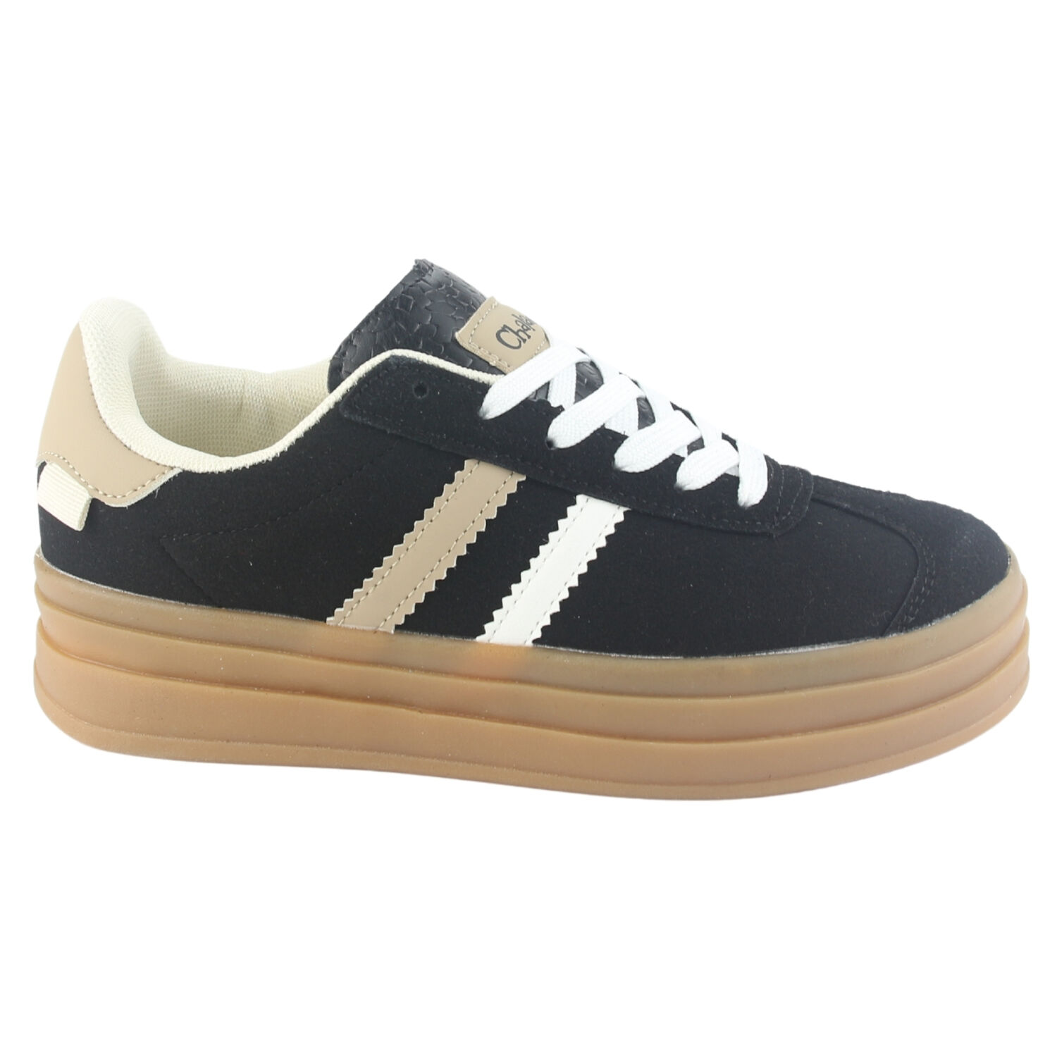 Zapatilla Chalada Mujer Andy-12 Negro Urbano image number 0.0