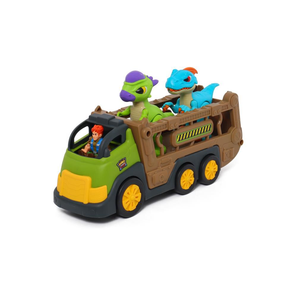 Camión Transportador De Dinosaurios Dino Troop Kids image number 1.0