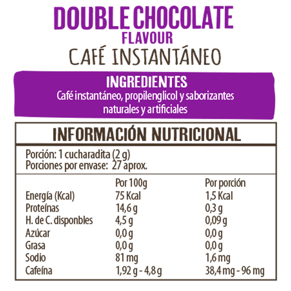 Caf&eacute; Beanies Liofilizado Double Chocolate image number 3.0