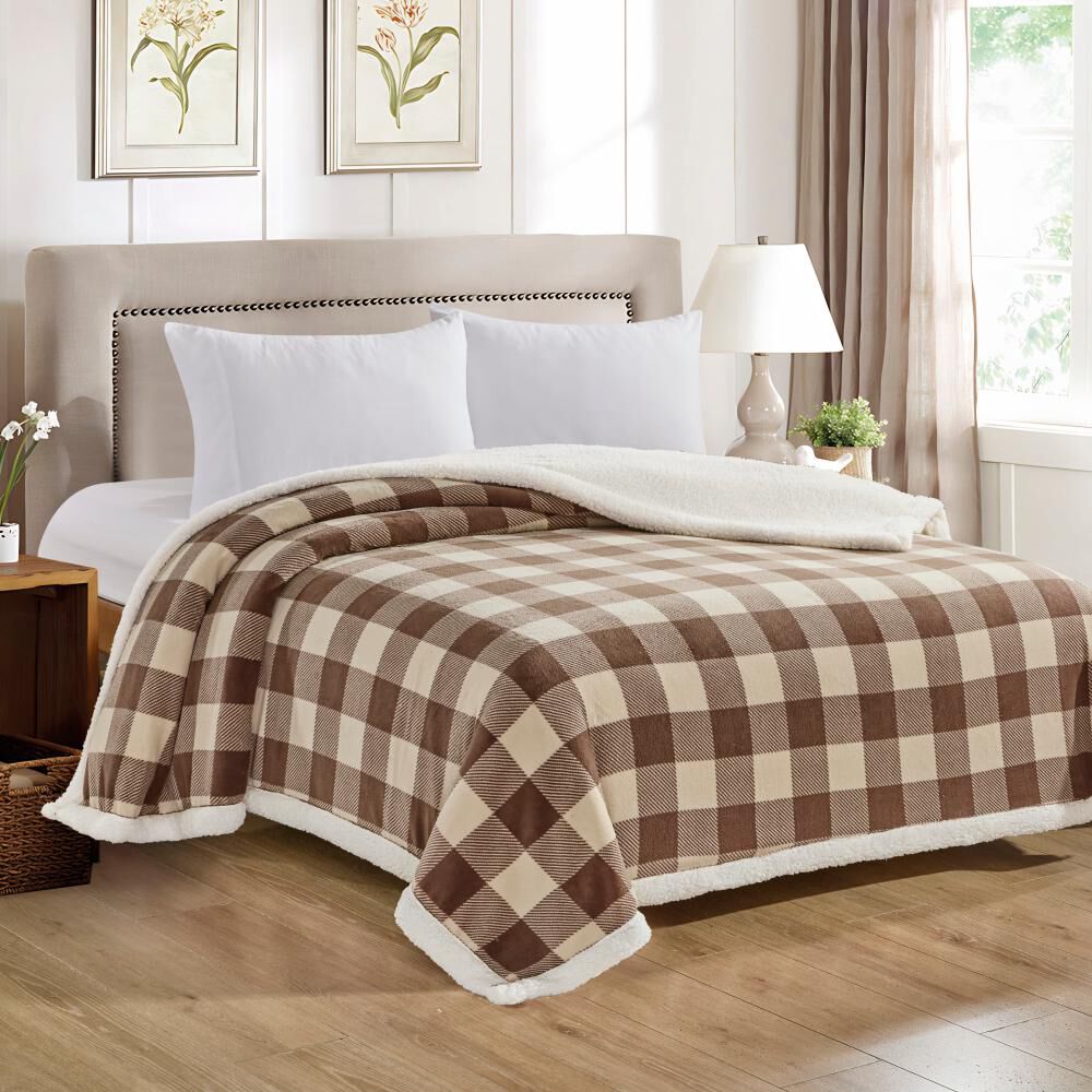 Frazada Casaideal Vichy / 1.5 Plazas image number 0.0