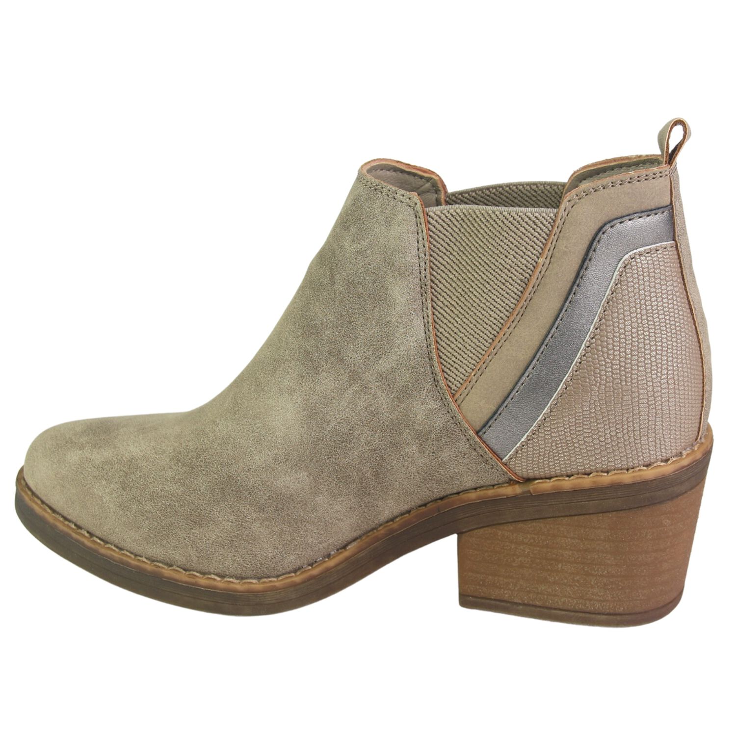 Botin Chalada Mujer Camp-30 Taupe Casual image number 1.0