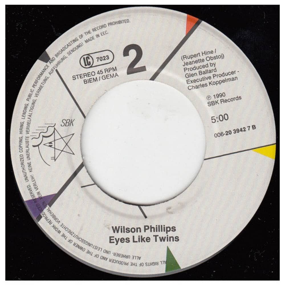 Wilson Phillips - Release Me | 7" Single Usado image number 3.0