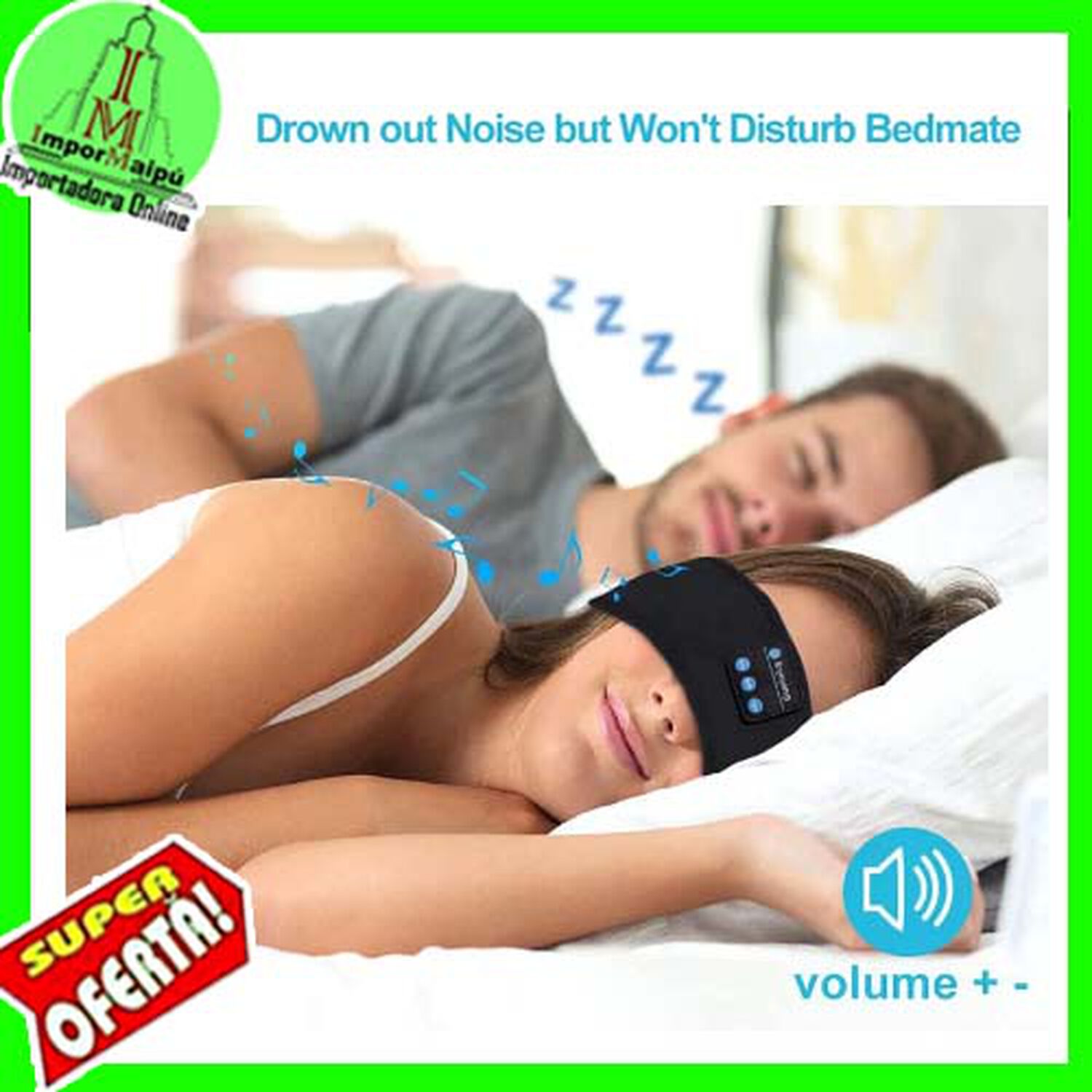 Aud&iacute;fonos Bluetooth Cintillo M2 Recargables Auriculares Inalambricos Para Dormir Y Deportes image number 4.0